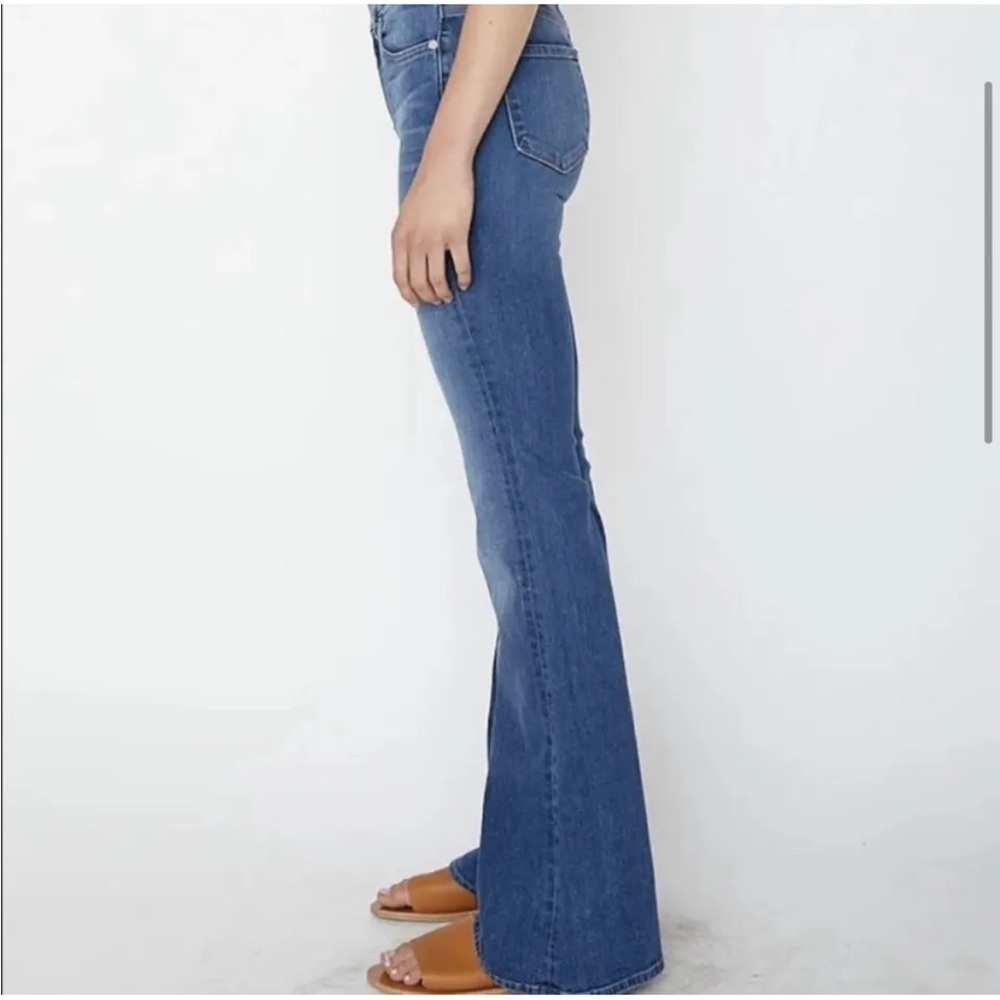 Baldwin Kanas City Willow Mid-Rise Flare Jeans Size 28